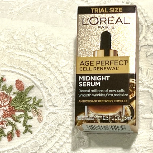 L’Oréal Age Perfect Cell Renewal Midnight Hydrating Serum set of 2 new - Picture 5 of 6